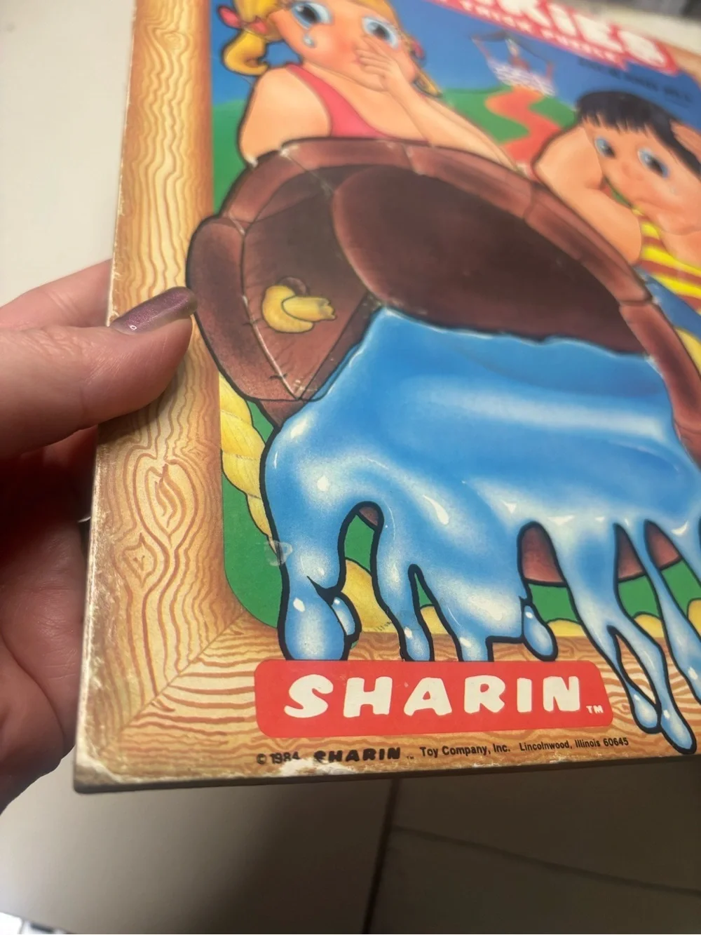 Sharin Vintage 1984 Chunkies the Very Thick Puzzle Bundle Of 3 Nursery Rhymes